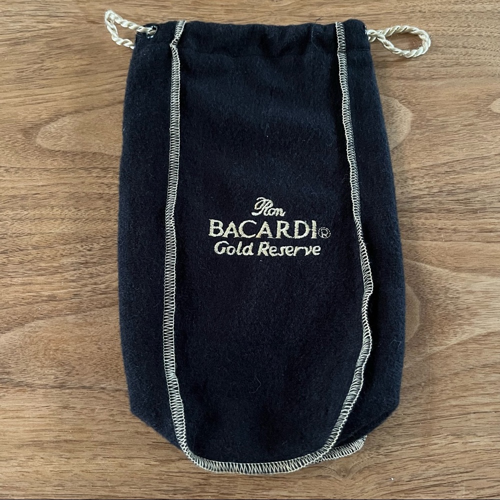 Ron Bacardi gold reserve bag.